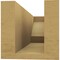 Ekena Millwork 4in. W x 4in. H x 12in. L Clemmons Woodgrain TimberThane Rafter Tail, Primed Tan RFTUR04X04X12CLERCPR - alternate 5